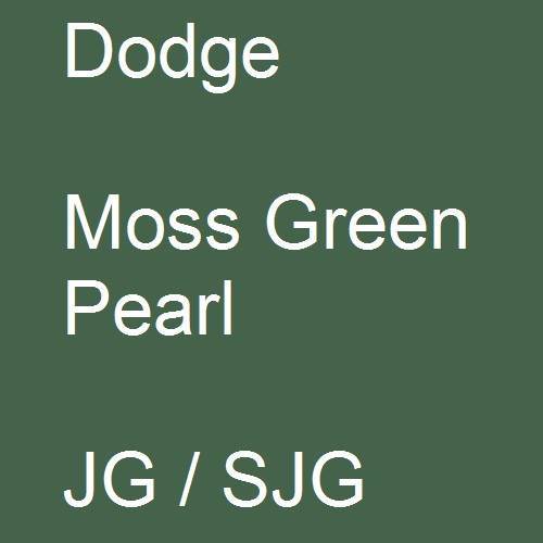 Dodge, Moss Green Pearl, JG / SJG.